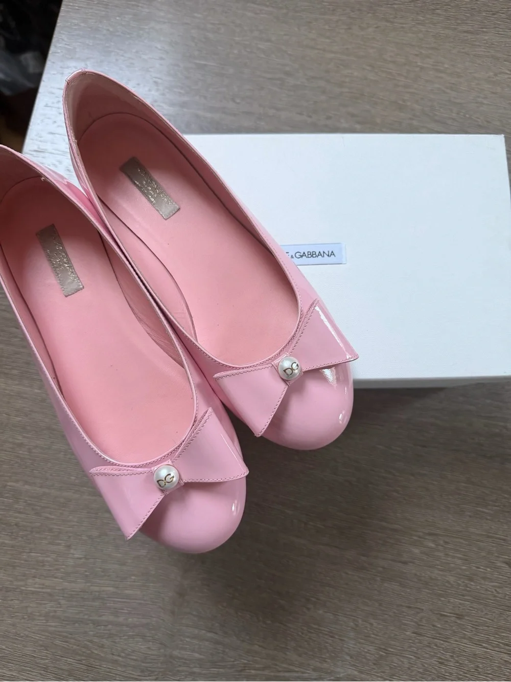 Dolce & Gabbana patent leather